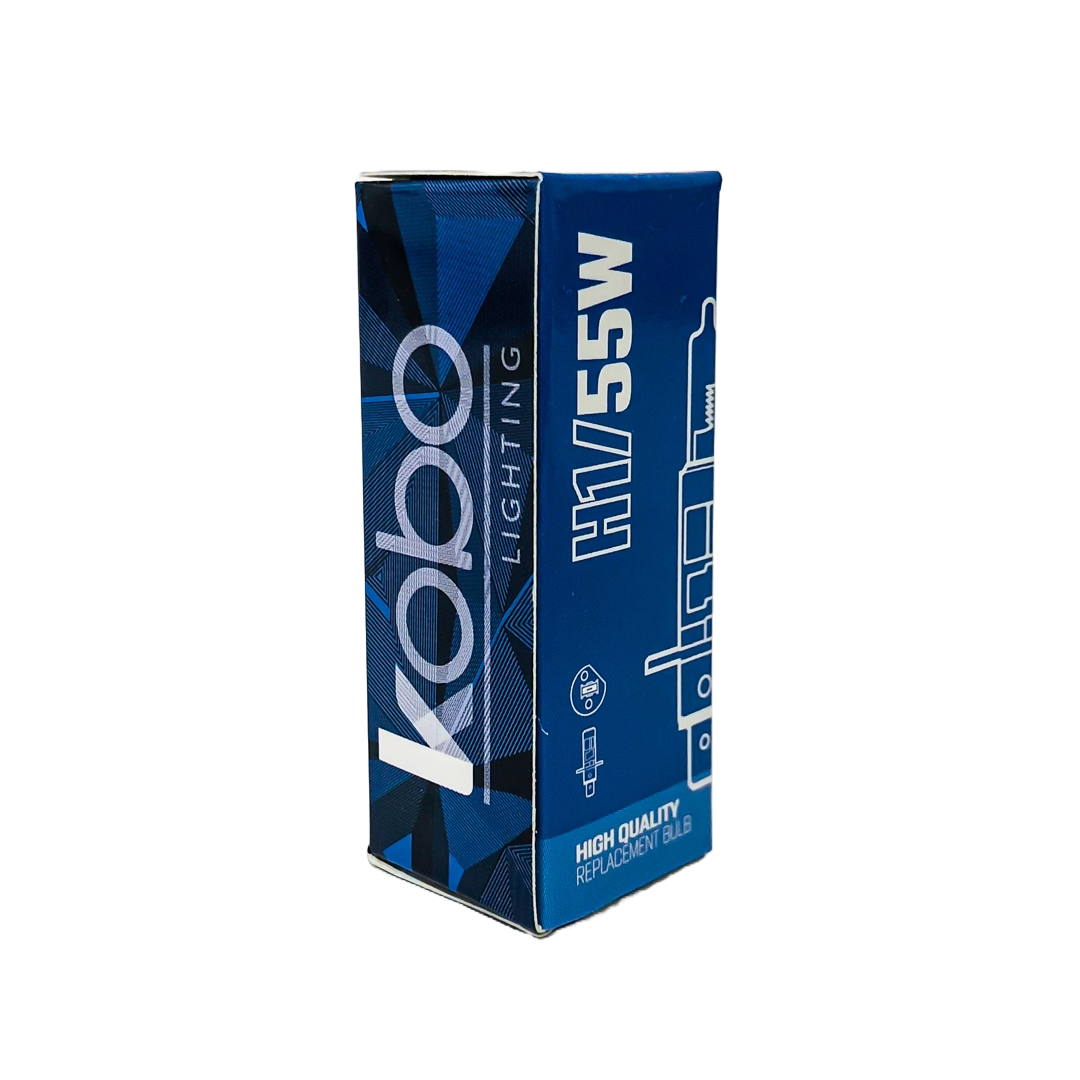 LAMPARA HALOGENA ESTANDAR H1 12V 55W KOBO (CODIGO ANTERIOR: 12258KO) CANTIDAD POR CAJA MASTER 1000 - 7