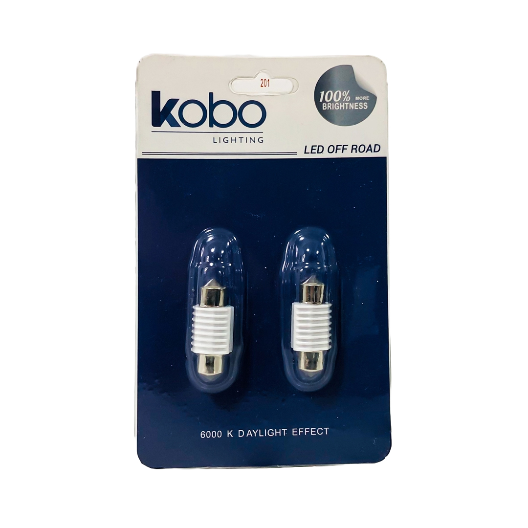 LED SEÑALIZACION CERAMIK BLISTER X 2 TUBULAR - FESTOON LED CERAMIK 5630 31MM CANBUS BLANCO 12V BLISTER X 2 UNIDADES - 4