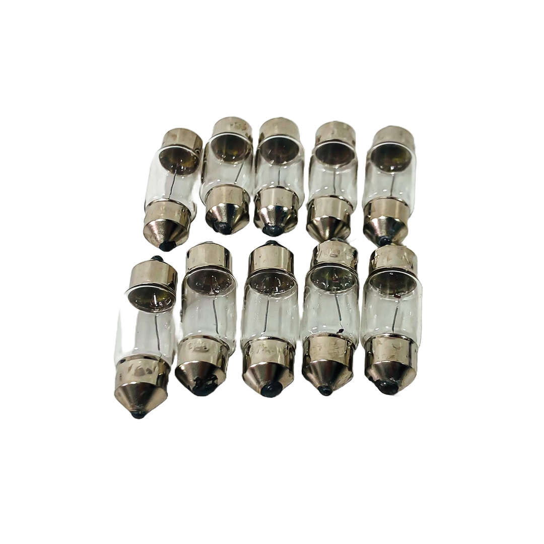 LAMPARA DE SEÑALIZACION C10W TUBULAR 12V 10W 1131MM E4 207 CANTIDAD POR CAJA MASTER 5000 - 5