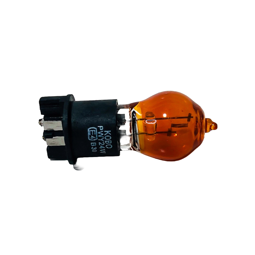 LAMPARA HALOGENA ESTANDAR PWY24W 12V 24W AMBAR (CODIGO ANTERIOR: PWY24W) - 6