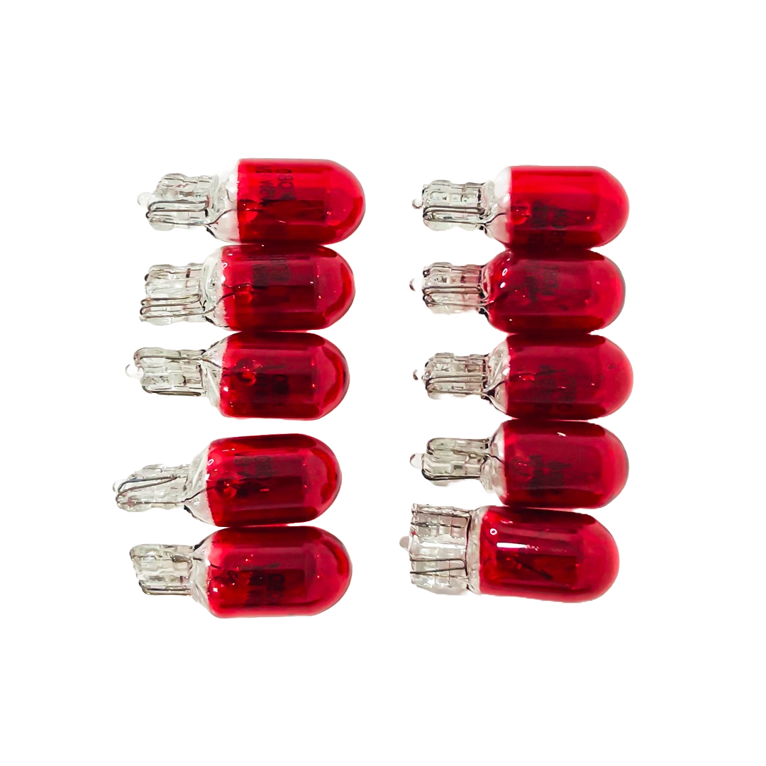 LAMPARAS DE SEÑALIZACION W5W 2821 12V5W ROJA  (CODIGO ANTERIOR: 12961KORED) CANTIDAD POR CAJA MASTER 1000 - 5