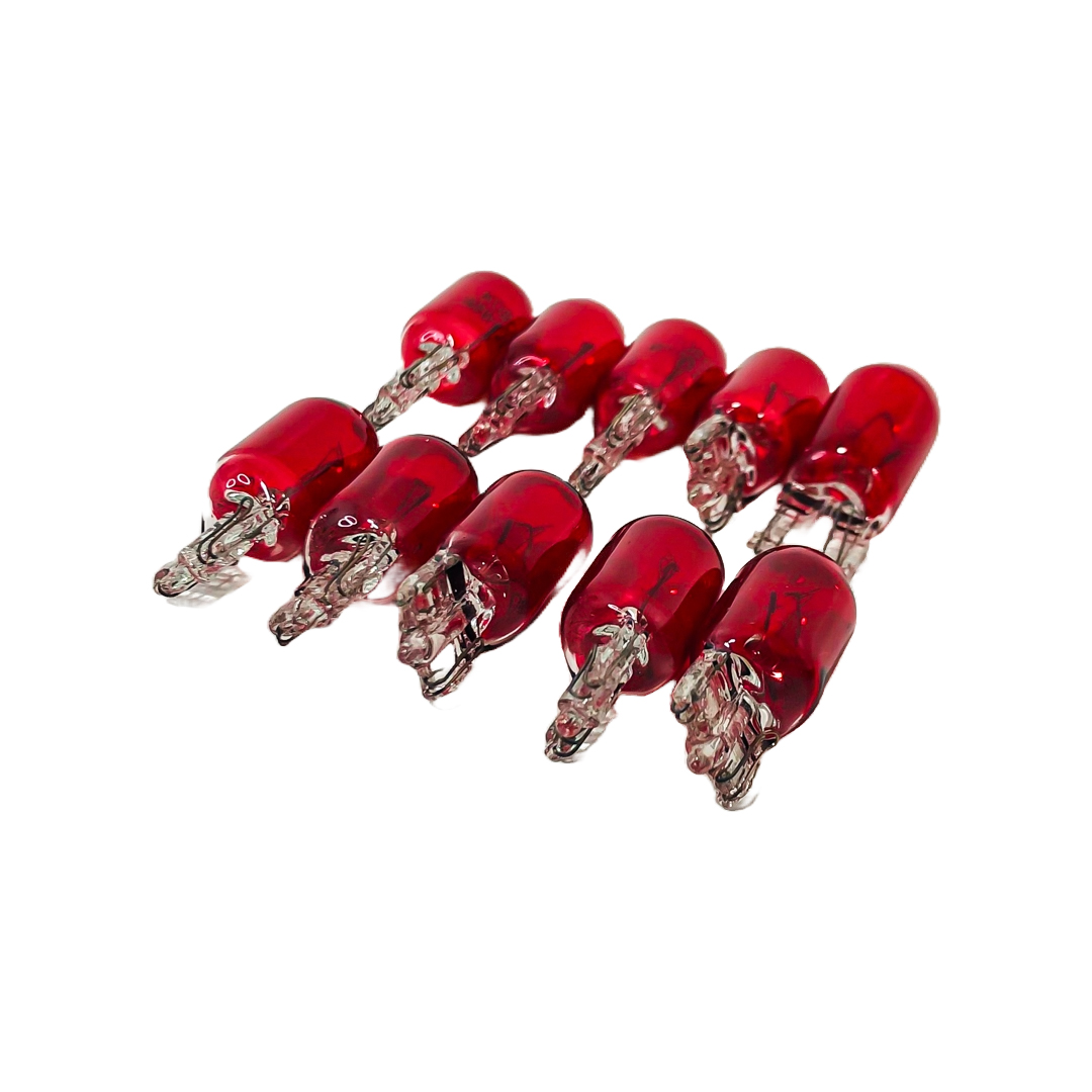 LAMPARAS DE SEÑALIZACION W5W 2821 12V5W ROJA  (CODIGO ANTERIOR: 12961KORED) CANTIDAD POR CAJA MASTER 1000 - 6