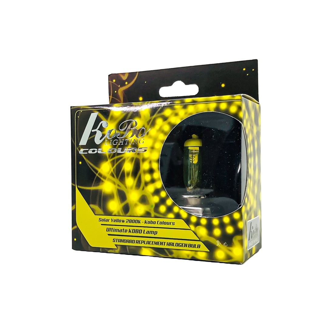 LAMPARA HALOGENA COLOURS BLISTER COLOURS H4 12V 60/55W  X 2 YELLOW VISION  (CODIGO ANTERIOR: 12342YEW) CANTIDAD POR CAJA MASTER 100 - 6