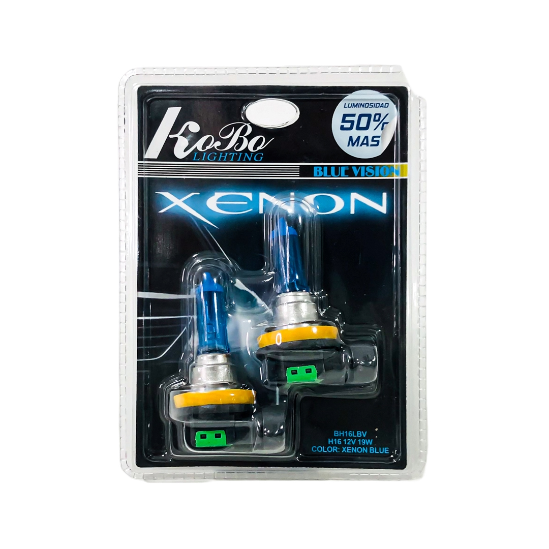 LAMPARA BLUE VISION H16 PSX24W XENON BLUE X BLISTER 2 UNIDADES (CODIGO ANTERIOR: BH16BVIMP) - 8