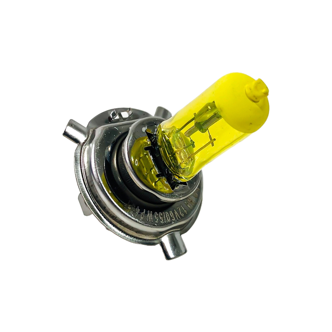 LAMPARA HALOGENA COLOURS BLISTER COLOURS H4 12V 60/55W  X 2 YELLOW VISION  (CODIGO ANTERIOR: 12342YEW) CANTIDAD POR CAJA MASTER 100 - 8