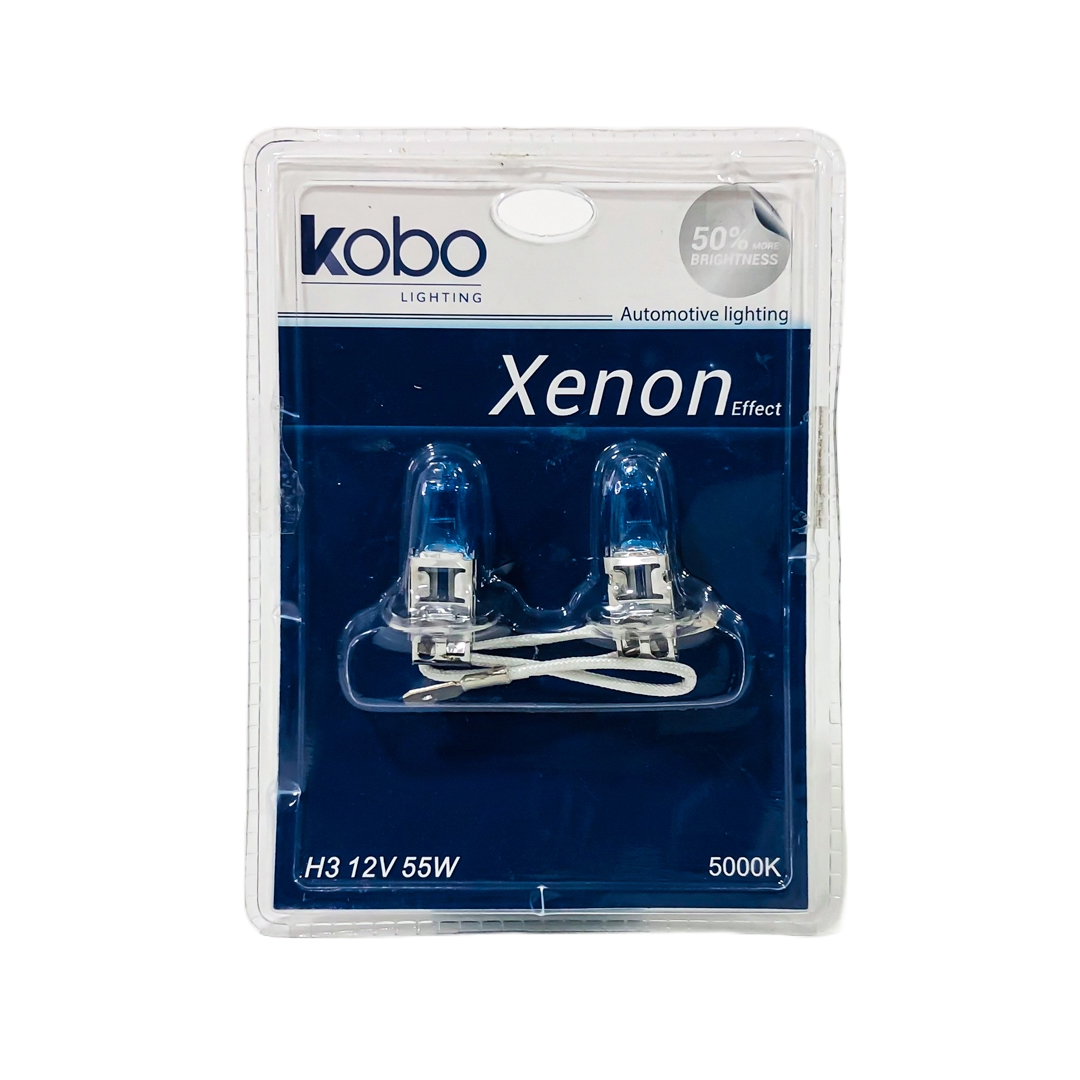 LAMPARA BLUE VISION H3 55W 12V XENON BLUE X BLISTER 2 UNIDADES (CODIGO ANTERIOR: B12336BVIMP) CANTIDAD POR CAJA MASTER 100 - 6