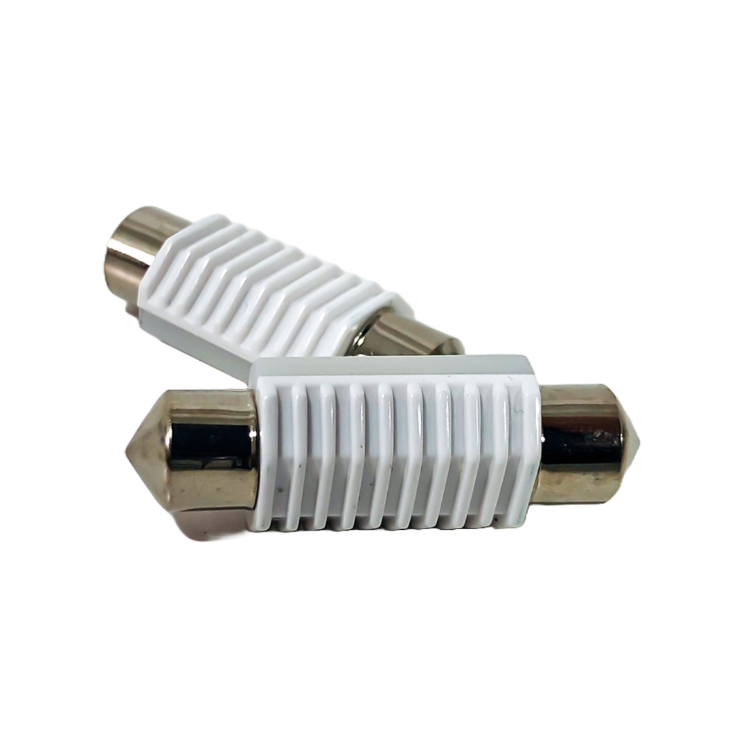 LED SEÑALIZACION CERAMIK BLISTER X 2 TUBULAR - FESTOON LED CERAMIK 5630 36MM CANBUS BLANCO 12V BLISTER X 2 UNIDADES - 4