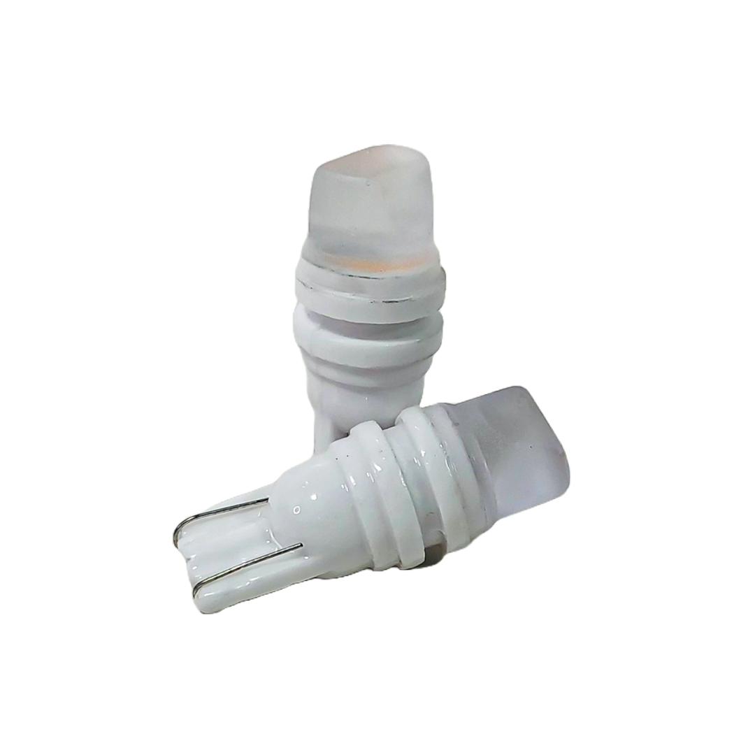 LED SEÑALIZACION CERAMIK BLISTER X 2 2821 - T10 - W5W LED CERAMIK 2835 AMBAR 12V BLISTER X 2 UNIDADES - 3