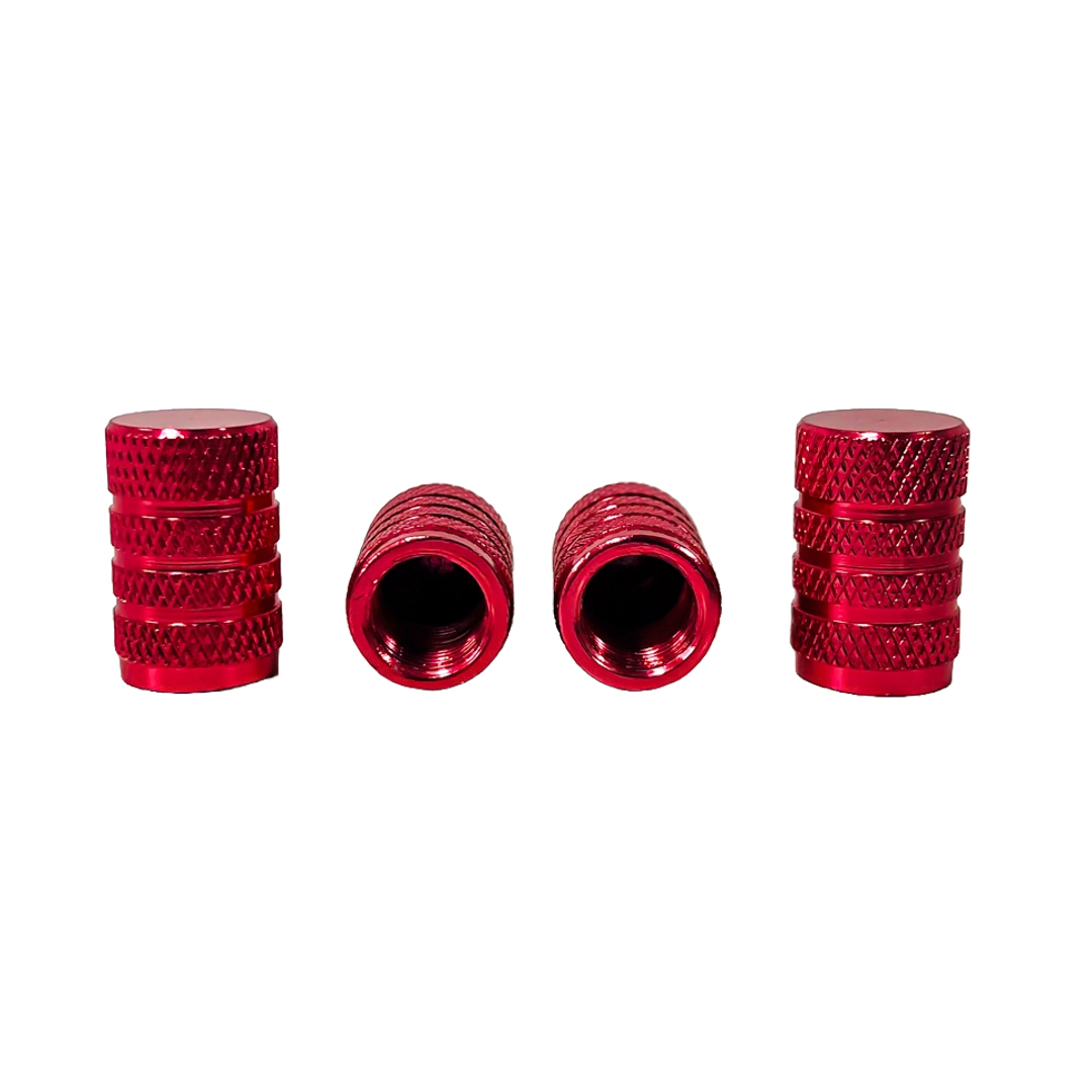 JUEGO DE TAPITAS DE VALVULA TUNNING SET X 4 PCS TUNNING  ROSAS - 2