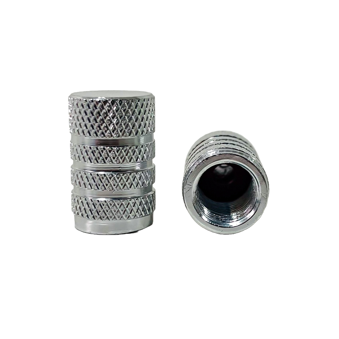 JUEGO DE TAPITAS DE VALVULA TUNNING SET X 4 PCS TUNNING  PLATEADAS - 3