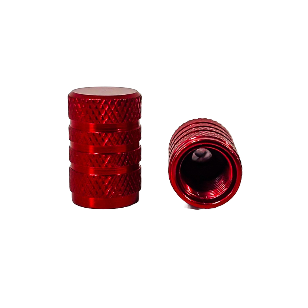 JUEGO DE TAPITAS DE VALVULA TUNNING SET X 4 PCS TUNNING  ROJAS - 4