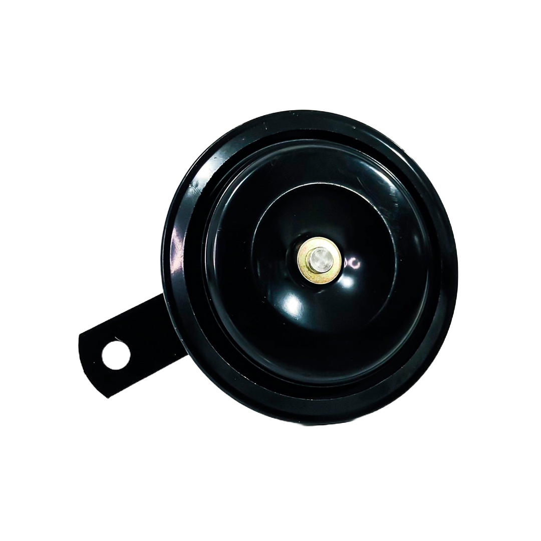 BOCINA TIPO DISCO GALLETA MERCEDES BENZ. 2 TERMINALES. VOLTAJE 12V. ENVASE POR JUEGO DIAMETRO 90MM CANTIDAD POR CAJA MASTER 30 - 3