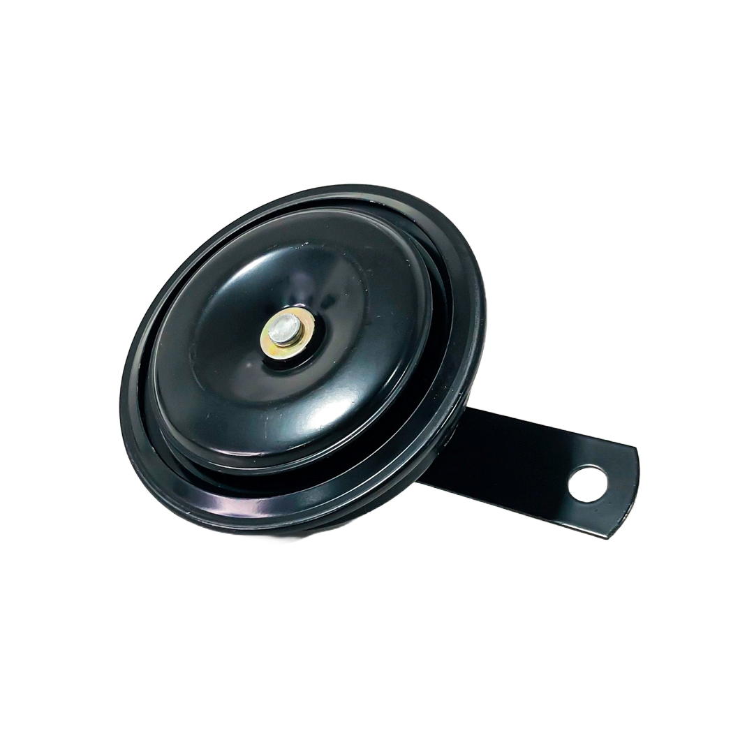 BOCINA TIPO DISCO GALLETA MERCEDES BENZ. 1 TERMINAL. VOLTAJE 12V. ENVASE POR JUEGO DIAMETRO 90MM - 2
