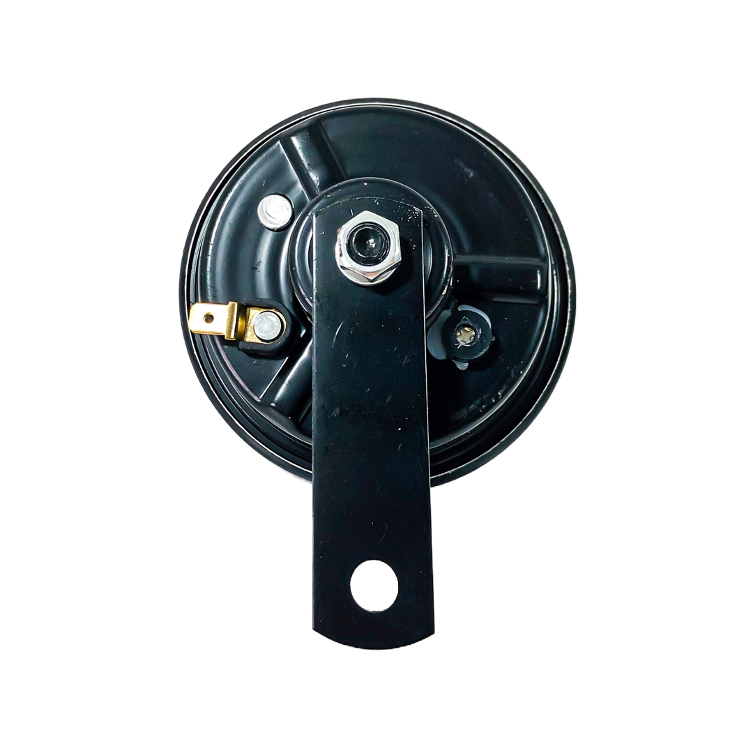 BOCINA TIPO DISCO GALLETA MERCEDES BENZ. 1 TERMINAL. VOLTAJE 12V. ENVASE POR JUEGO DIAMETRO 90MM - 3