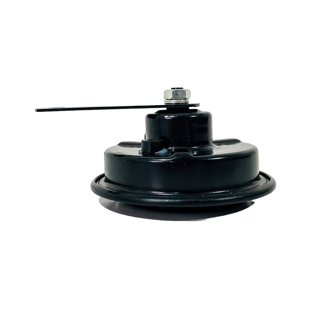 BOCINA TIPO DISCO GALLETA MERCEDES BENZ. 1 TERMINAL. VOLTAJE 12V. ENVASE POR JUEGO DIAMETRO 90MM - 5