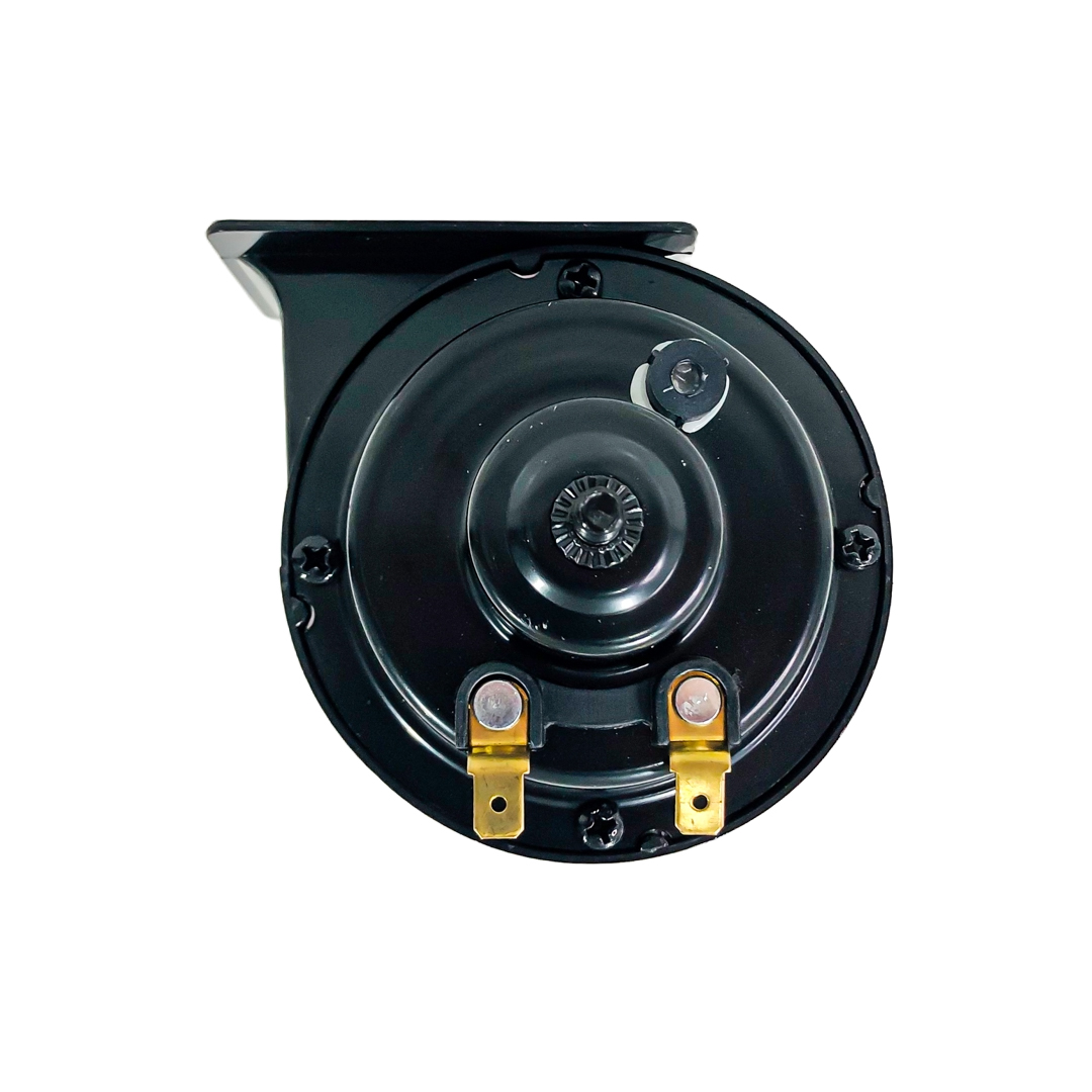 BOCINA TIPO KLAXON CARACOL 2 TERMINALES VOLTAJE 24V ENVASE POR JUEGO DIAMETRO 90MM - 6