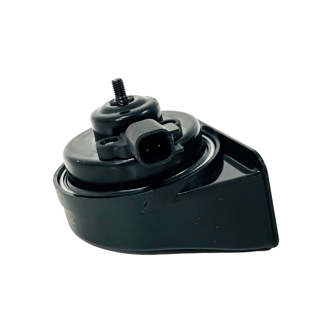 BOCINA TIPO KLAXON CARACOL FICHA TIPO FORO MODELOS NUEVOS VOLTAJE 12V ENVASE POR JUEGO DIAMETRO 80MM - 5