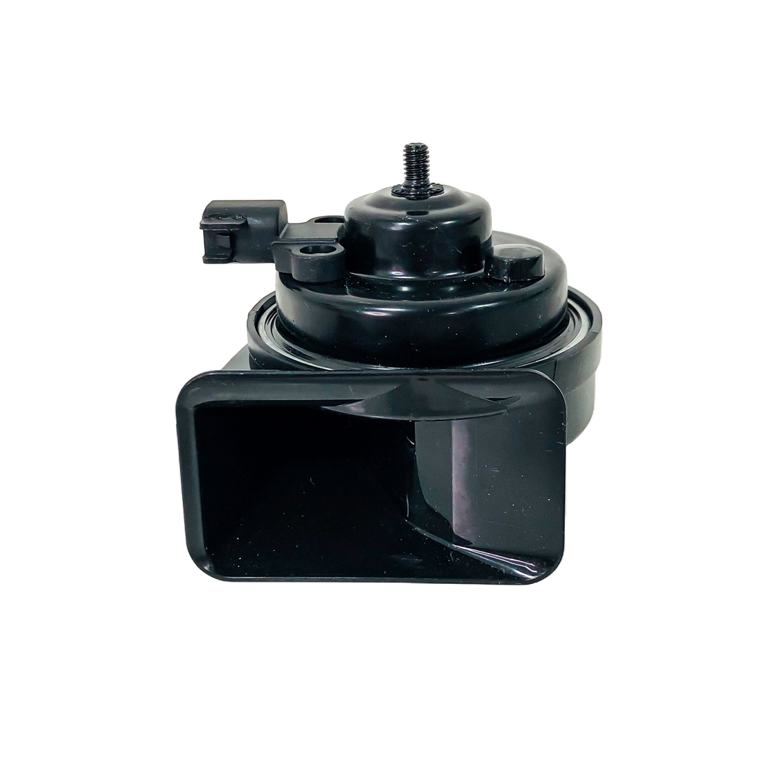 BOCINA TIPO KLAXON CARACOL FICHA TIPO FORO MODELOS NUEVOS VOLTAJE 12V ENVASE POR JUEGO DIAMETRO 80MM - 6