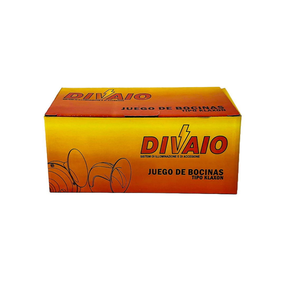 BOCINA TIPO KLAXON CARACOL FICHA TIPO FORO MODELOS NUEVOS VOLTAJE 12V ENVASE POR JUEGO DIAMETRO 80MM - 8