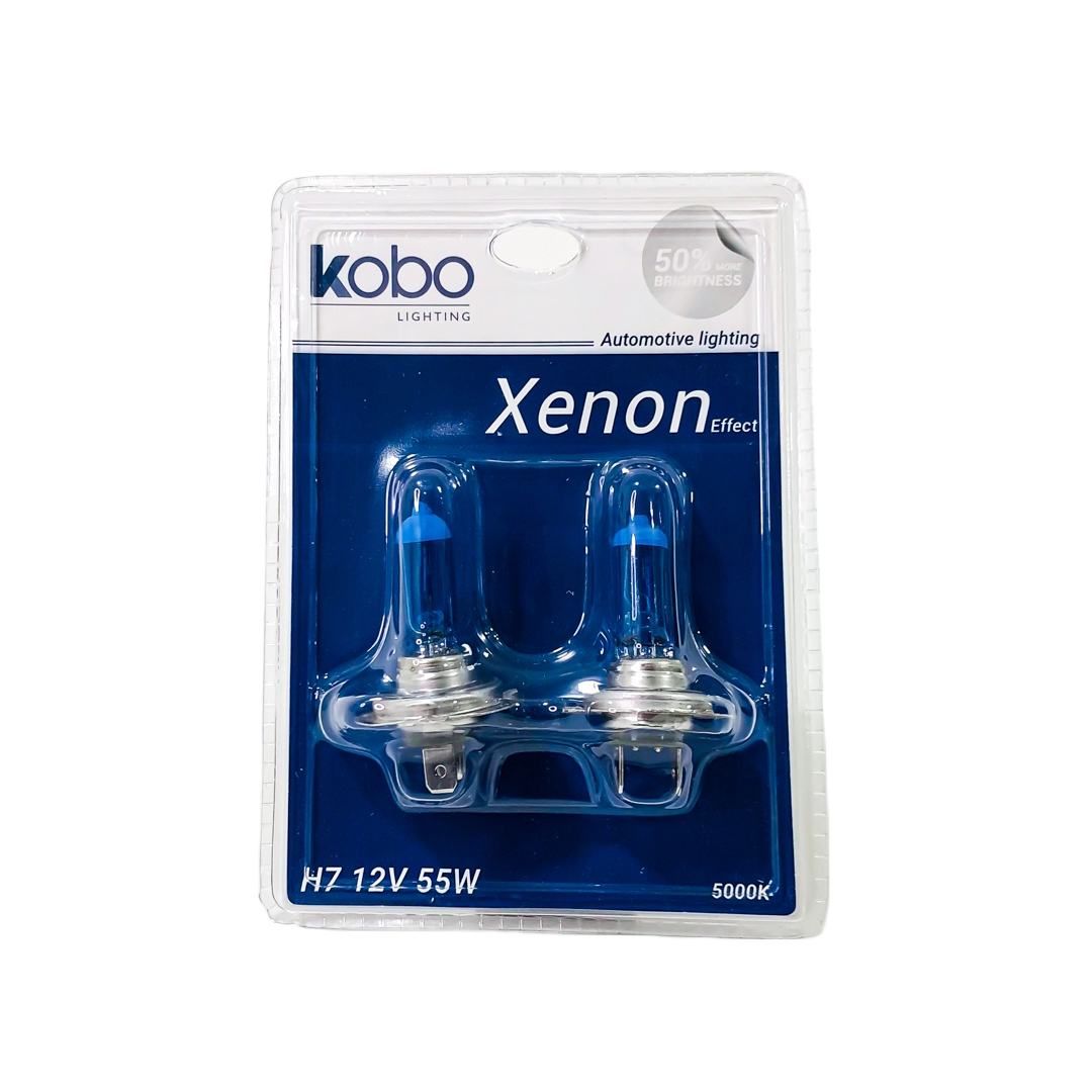 LAMPARA BLUE VISION H7 55W 12V XENON BLUE X BLISTER 2 UNIDADES (CODIGO ANTERIOR: B12972BVIMP) CANTIDAD POR CAJA MASTER 100 - 7