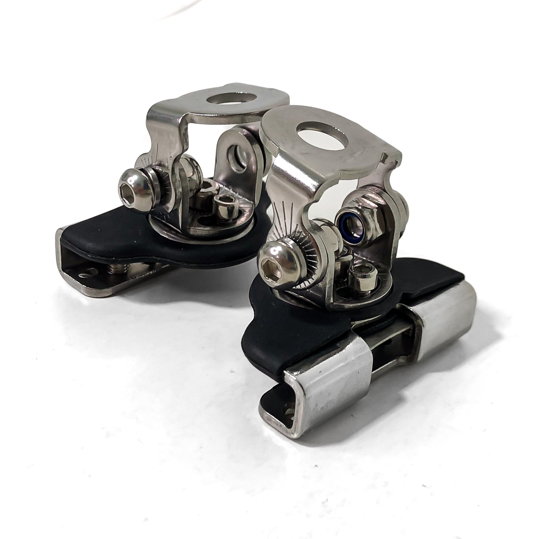 SOPORTES FAROS LED JUEGO DE SOPORTES PARA FAROS LED (MOTO, QUADS, UTV, AUTO (CAPOT)) METALICO ULTRA RESITENTE CON KIT HERRAMIENTAS INSTALACION - 3