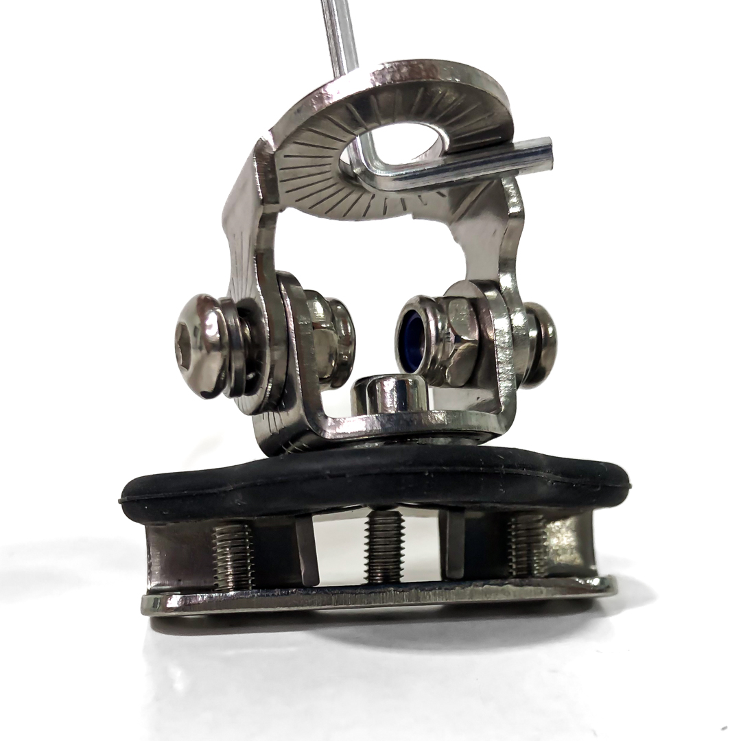 SOPORTES FAROS LED JUEGO DE SOPORTES PARA FAROS LED (MOTO, QUADS, UTV, AUTO (CAPOT)) METALICO ULTRA RESITENTE CON KIT HERRAMIENTAS INSTALACION - 5