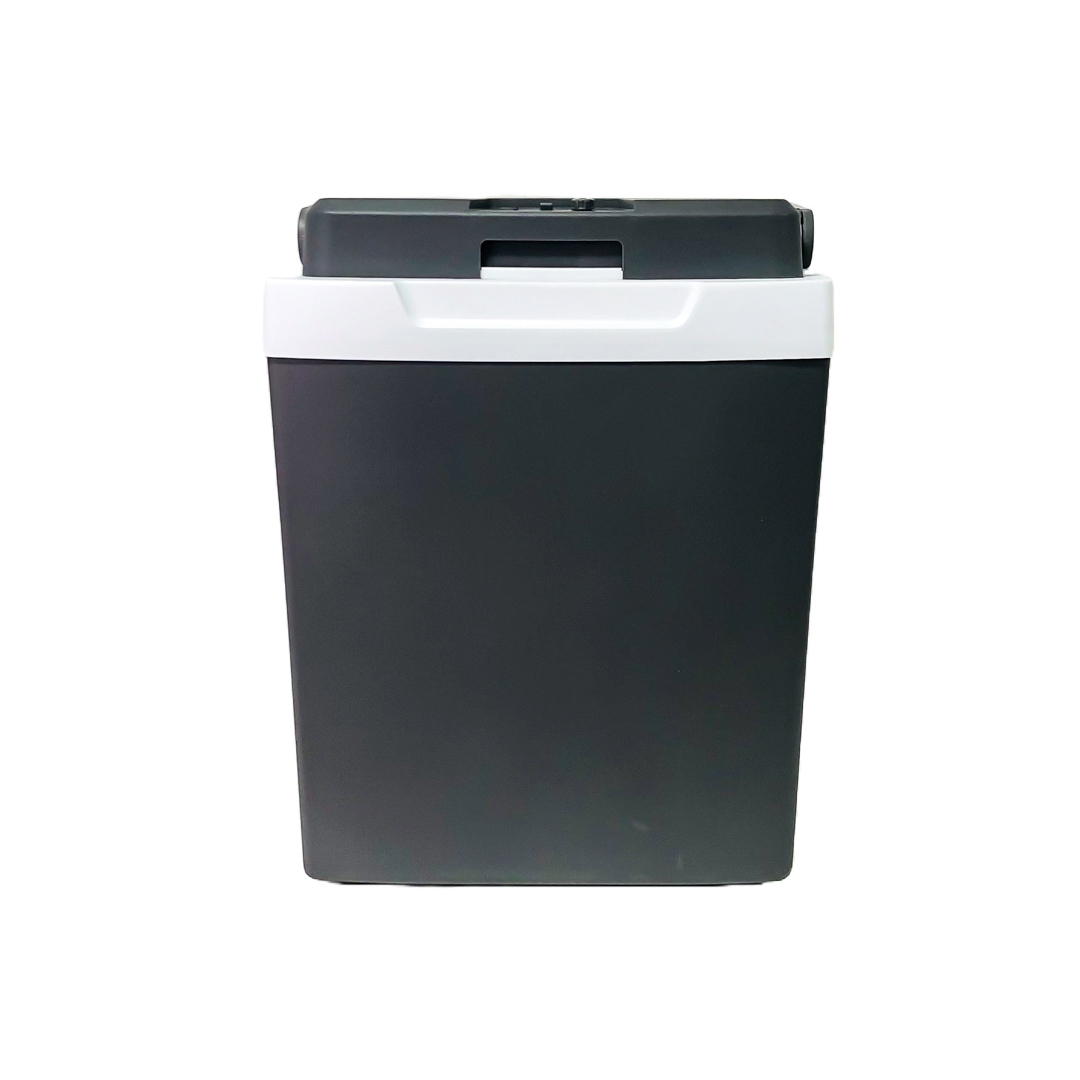 HELADERA 12V VOLUME: 29L
POWER: 34-55W
COOLING PERFERMANCE: 13°C~18°C BELOW AMBIENT TEMPERATURE
WARMING PERFORMANCE: 50°C-65°C BY THE HEATER
VOLTAGE: DC12-24V 
COOLING: 42W WARMING: 34W
MAIN MATERIAL: PP
INSULATION: EPS FOAM
WITH CE, ROHS - 4