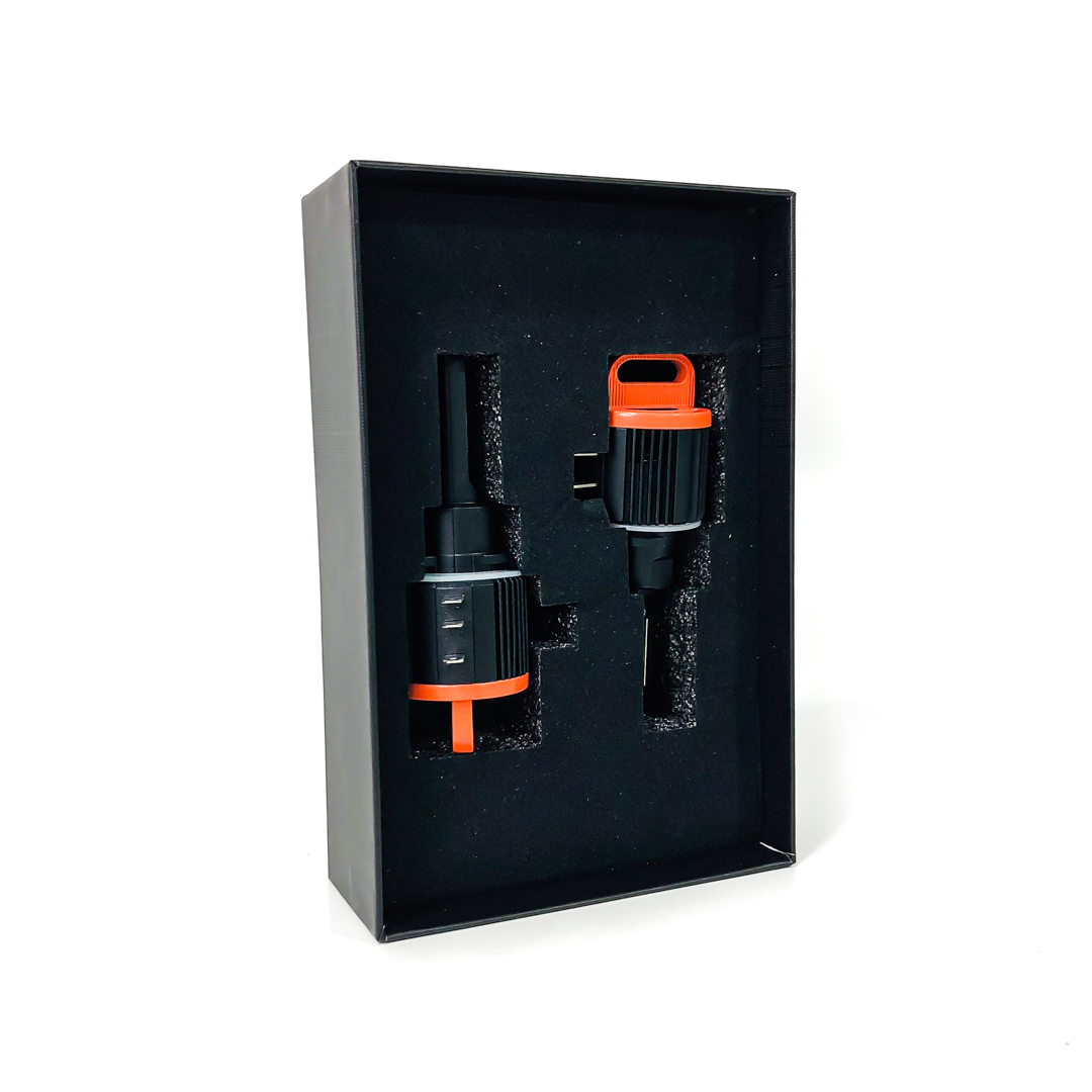 OFF ROAD KIT DE LED CSP H15 CANBUS 48 WATTS CHIP CSP FORD RANGER - VW AMAROK CON DISENO COMPACTO FICHA NARANJA INCORPORADA - 7