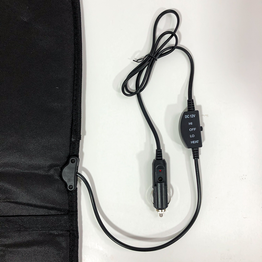 RESPALDO ACOLCHONADO CON CALEFACCION INCLUIDA CONEXION TOMA 12V 95 X 45 CM - 3