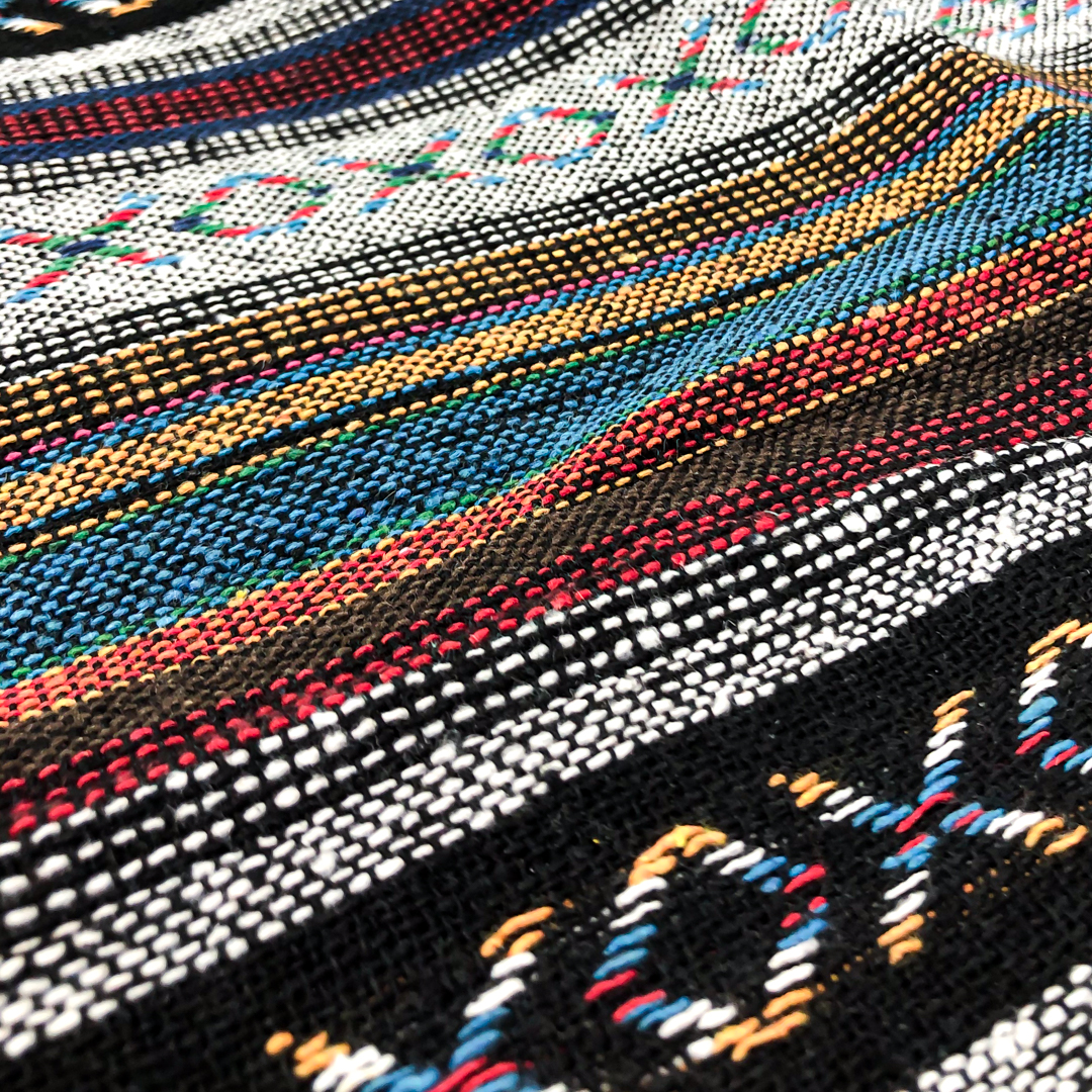 FUNDA CUBRE ASIENTO DE TELA ESTILO HIPPIE CHIC DOBLE PARA ASIENTOS DELANTEROS - 7