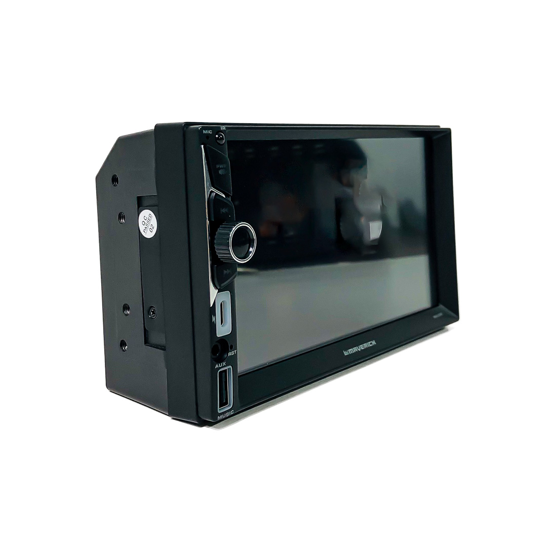 EQUIPO MULTIMEDIA 2 DIN 7" CON TOUCH SCREEN, CARPLAY & ANDROID AUTO, BLUETOOTH, AM / FM RADIO, CONEXION USB Y CARGADOR TIPO C, RGB, FICHA ISO, POTENCIA 4*45W, INCLUYE CONTROL REMOTO - 4