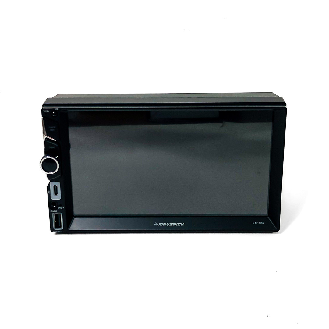 EQUIPO MULTIMEDIA 2 DIN 7" CON TOUCH SCREEN, CARPLAY & ANDROID AUTO, BLUETOOTH, AM / FM RADIO, CONEXION USB Y CARGADOR TIPO C, RGB, FICHA ISO, POTENCIA 4*45W, INCLUYE CONTROL REMOTO - 5