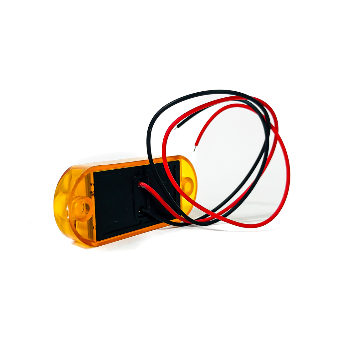 OFF ROAD FARO DE LED UNIVERSAL SENALIZACION LATERAL 7 CM X 3 CM COLOR AMBAR 12V FUNCION FIJA WHITE 12V - 2