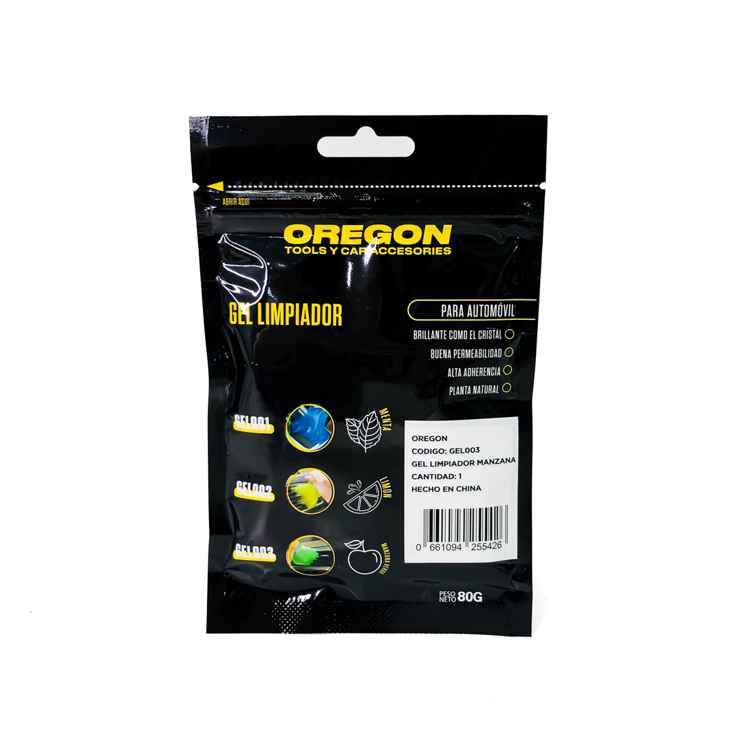 GEL DE LIMPIEZA PACK INDIVIDUAL DE GEL DE LIMPIEZA DE SUPERFICIES MULTIUSO COLOR VERDE - FRAGANCIA MANZANA VERDE - 2