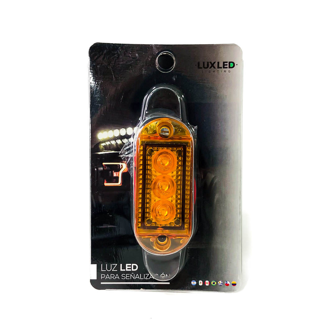 OFF ROAD FARO DE LED UNIVERSAL SENALIZACION LATERAL 7 CM X 3 CM COLOR AMBAR 12V FUNCION FIJA WHITE 12V - 4