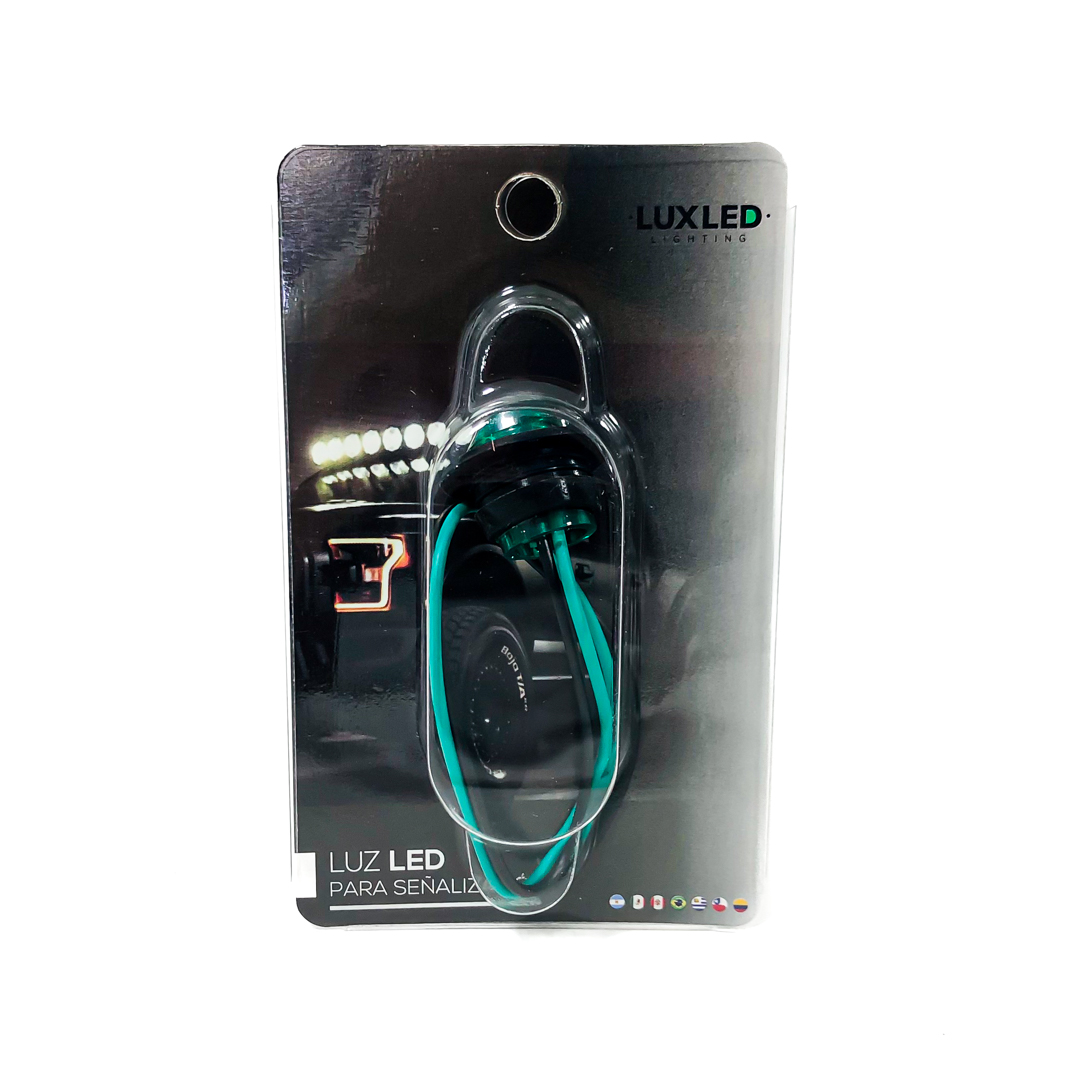 OFF ROAD FARO DE LED UNIVERSAL LUZ TESTIGO UNIVERSAL CIRCULAR 2 CM  DIAMETRO COLOR VERDE 12V / 24V - 3
