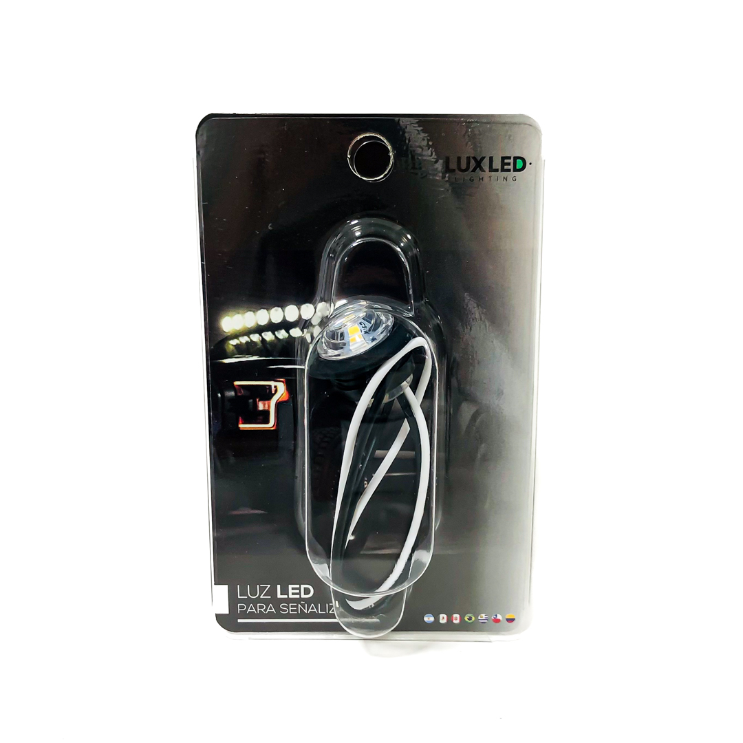 OFF ROAD FARO DE LED UNIVERSAL LUZ TESTIGO UNIVERSAL CIRCULAR 2 CM  DIAMETRO COLOR BLANCO 12V / 24V - 3