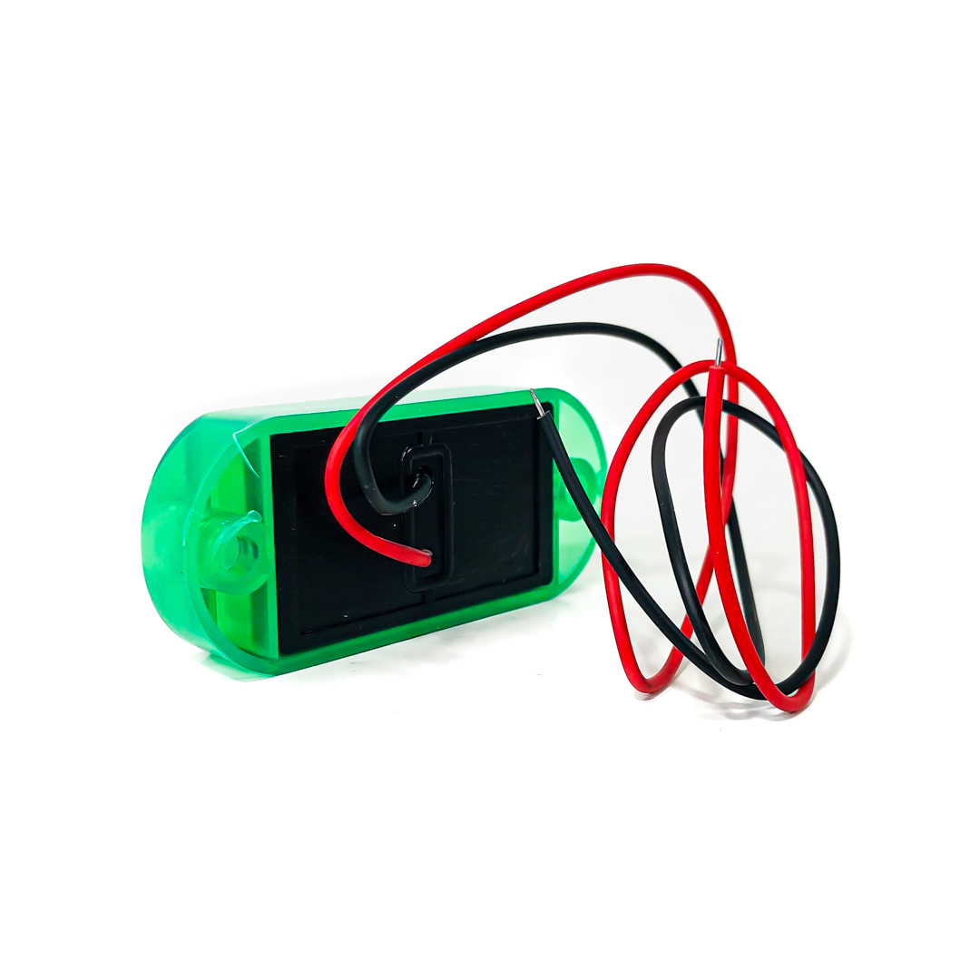 OFF ROAD FARO DE LED UNIVERSAL SENALIZACION LATERAL 7 CM X 3 CM COLOR VERDE 12V FUNCION FIJA WHITE 12V - 5