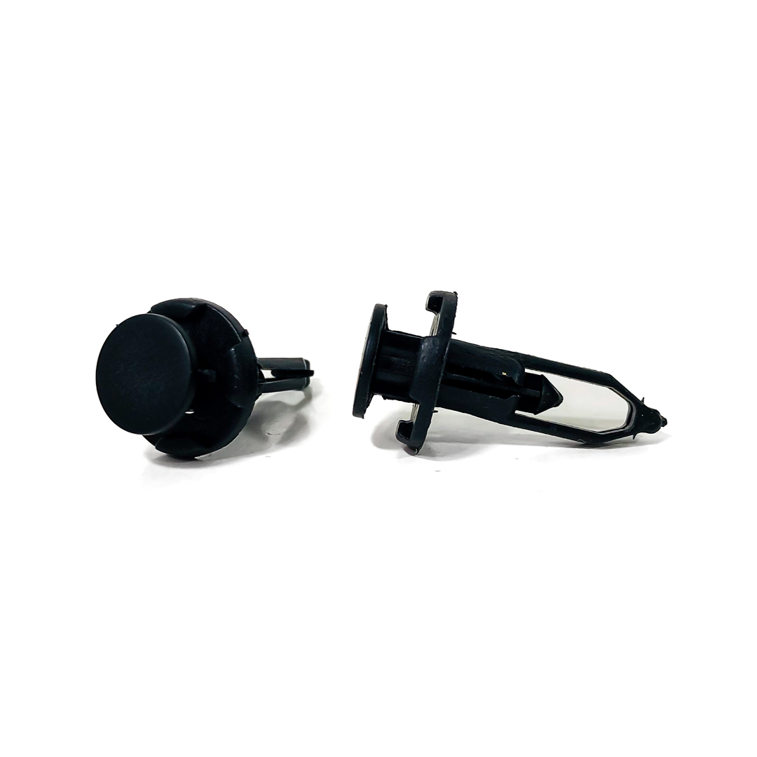 CLIPS PLASTICOS CAJA SURTIDA CON 60 CLIPS (10 DE CADA MODELO VER EN FOTO) COLOR NEGRO - 7