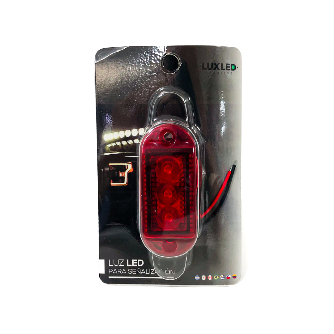 OFF ROAD FARO DE LED UNIVERSAL SENALIZACION LATERAL 7 CM X 3 CM COLOR ROJO 12V FUNCION FIJA WHITE 12V - 6