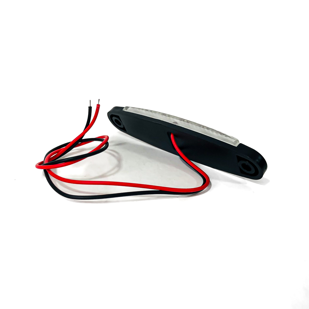 OFF ROAD FARO DE LED UNIVERSAL SENALIZACION LATERAL 9,5 CM X 2,1 CM COLOR BLANCO 12V FUNCION FIJA WHITE 12V - 6