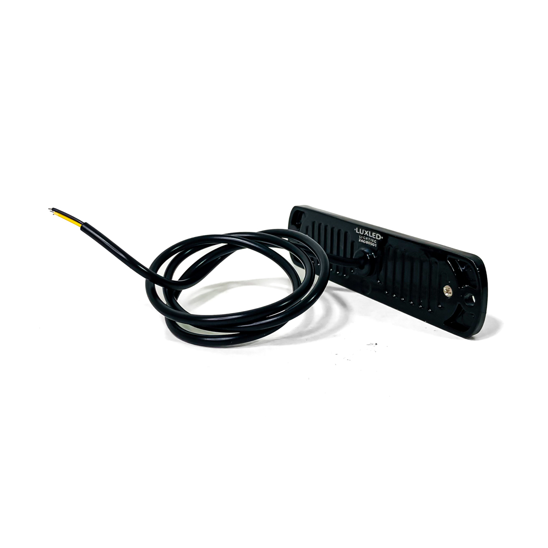 OFF ROAD FARO DE LED UNIVERSAL 12V - 6 LED CHAT PARA PARRILLA / PARAGOLPE CON LUZ DESTELLANTE VERDE IDEAL AMBULANCIAS