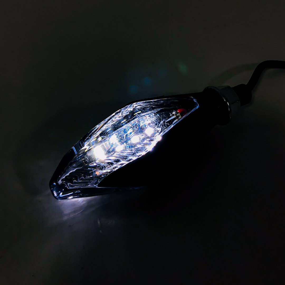 OFF ROAD FARO DE LED UNIVERSAL FARO DE GIRO UNIVERSAL BLANCO 12V 5W 1500 LUX JUEGO 2 UNIDADES - 10