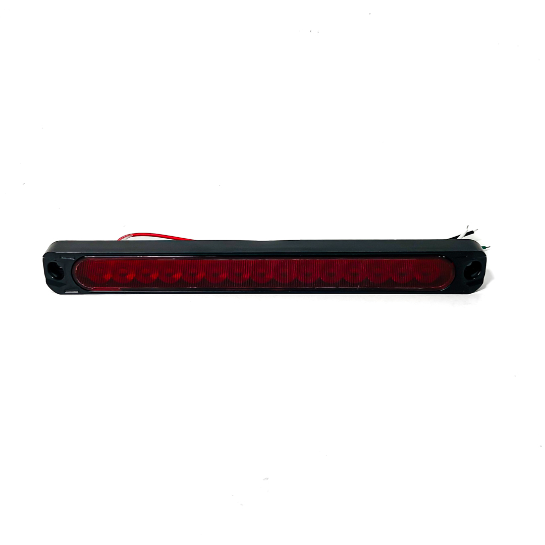 OFF ROAD FARO DE LED UNIVERSAL MOLDURA LED 25CM X 2,5 CM COLOR ROJO 12V FUNCION FIJA, SECUENCIAL Y FLASH - 5