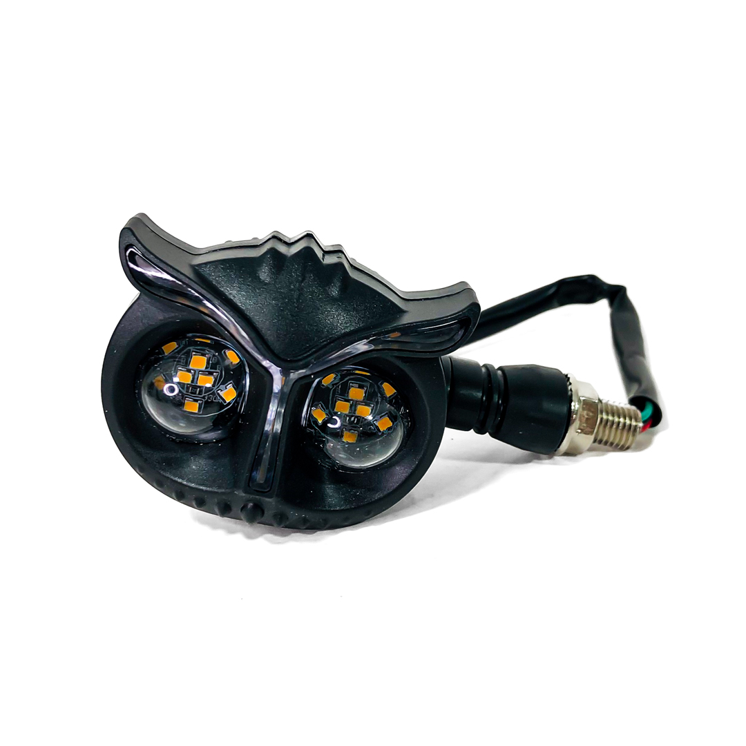 OFF ROAD FARO DE LED DE MOTO FARO DE GIRO UNIVERSAL AMBAR SECUENCIAL 12V 5W 1500 LUX JUEGO 2 UNIDADES - 5