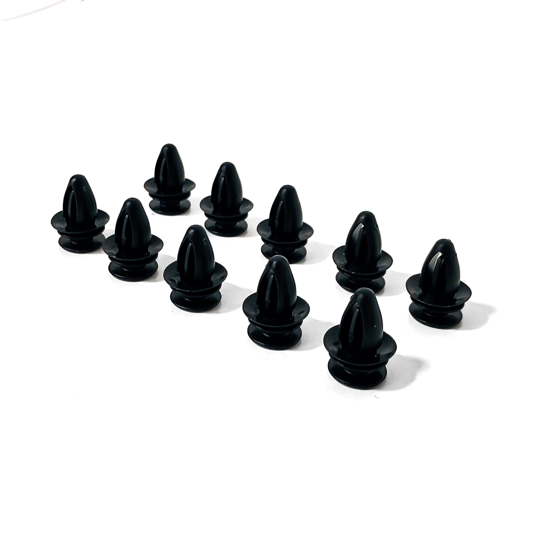 CLIPS PLASTICOS SET DE 10 CLIPS DE MOLDURA DE ESPEJO RETROVISOR / VIDRIO DELANTERO / TAPIZADO DE PUERTA PARA GM - CHEVROLET - 2