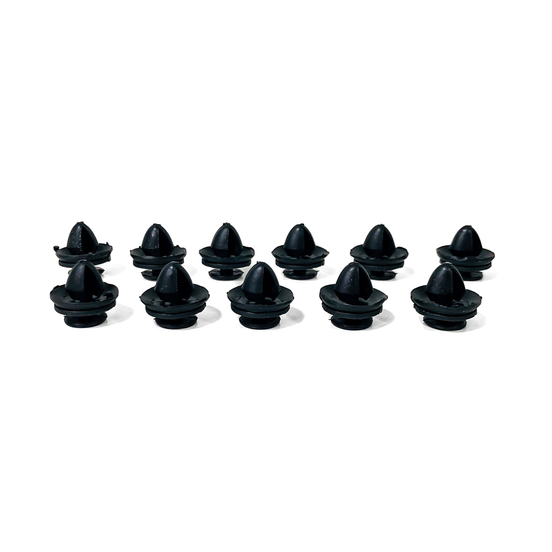 CLIPS PLASTICOS SET DE 10 CLIPS REVESTIMIENTO INTERNO Y BAUL / TAPIZADO DE PUERTA PEUGEOT - 2