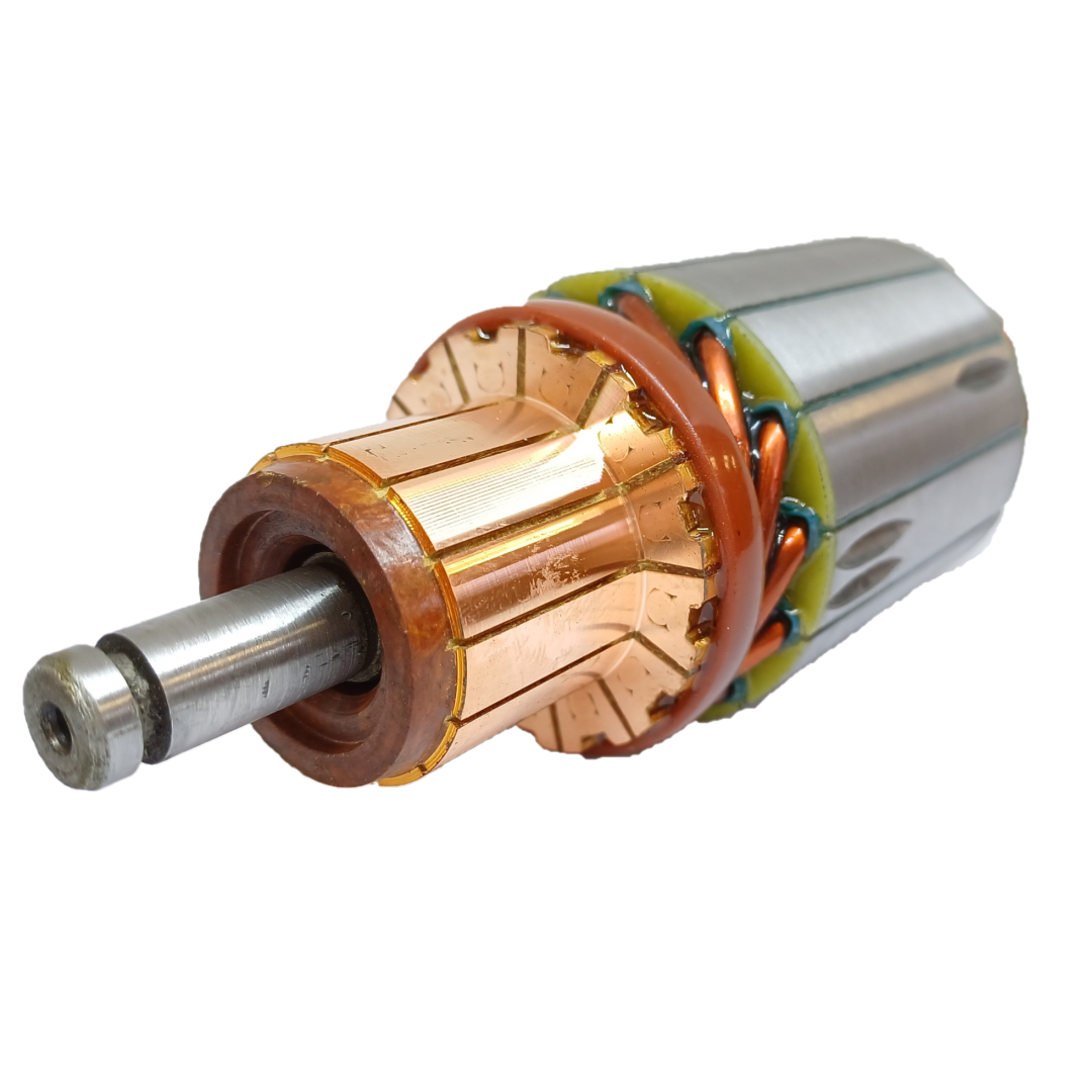 INDUCIDO - BOBINA DE ARRANQUE TIPO BOSCH FIAT DUCATO 2.5 D, IVECO DAILY 49.10 2.5 TD, DAILY 35.10 2.5 TD, DAILY 49.10 2.8 TDI, DAILY 35.10 2.8 TDI. BOXER, PARTNER, SPRINTER 12V. L: 158MM Ø: 50MM E: 18 D: 13 IB1318.10N INN BOS006 IBO-002 IB2450 PA42026 IMB103