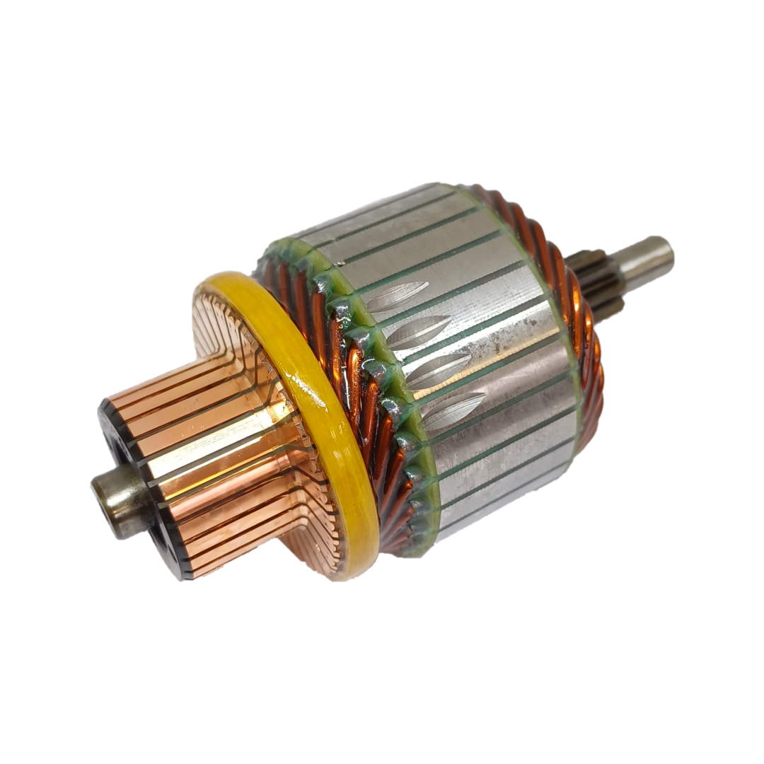 INDUCIDO - BOBINA DE ARRANQUE TIPO MITSUBISHI RENAULT CLIO 1.2, KANGOO 1.6 8V K7M. PEUGEOT 307 1.6 16V 12V. L: 107MM Ø: 53.6MM E: 9 D: 29 IMI2909.10N INN MIT003 IMI-611 IMI7617 PA42021 IMT602 - 2