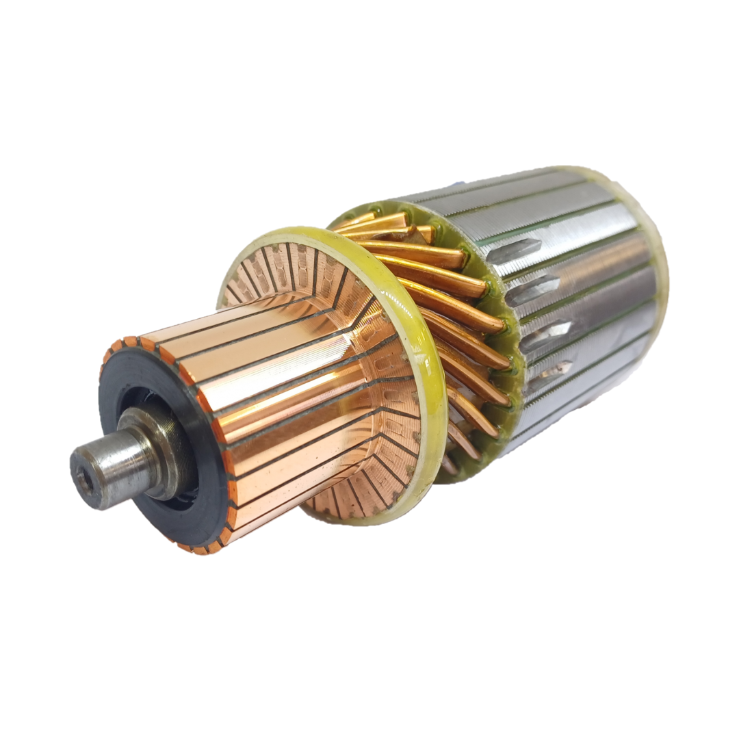 INDUCIDO - BOBINA DE ARRANQUE TIPO DELCO CUMMINS FORD 7000 REMY 28MT CARGO 12V. L: 177MM Ø: 60MM E: 8 D: 23 IDE2308.10N INN DEL006 IDR-151 IDE6466 PA42038 IMD322